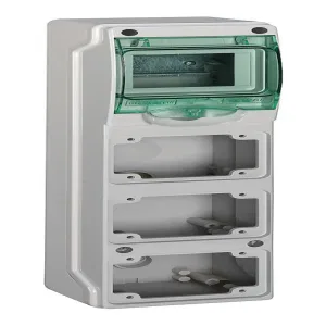 Распределительный шкаф Schneider Electric KAEDRA, 4 мод., IP65, навесной, пластик, зеленая дверь (ШНАЙДЕР) Распределительный шкаф Schneider Electric KAEDRA, 4 мод., IP65, навесной, пластик, зеленая дверь (ШНАЙДЕР)