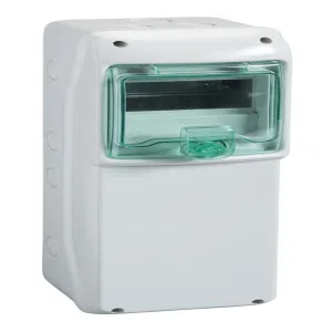 Распределительный шкаф Schneider Electric KAEDRA, 5 мод., IP65, навесной, пластик, зеленая дверь (ШНАЙДЕР) Распределительный шкаф Schneider Electric KAEDRA, 5 мод., IP65, навесной, пластик, зеленая дверь (ШНАЙДЕР)