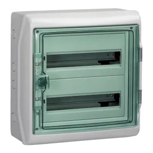 Распределительный шкаф Schneider Electric KAEDRA, 24 мод., IP65, навесной, пластик, дверь, с клеммами (ШНАЙДЕР) Распределительный шкаф Schneider Electric KAEDRA, 24 мод., IP65, навесной, пластик, дверь, с клеммами (ШНАЙДЕР)