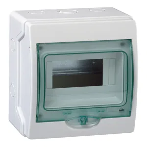 Распределительный шкаф Schneider Electric KAEDRA, 6 мод., IP65, навесной, пластик, дверь, с клеммами (ШНАЙДЕР) Распределительный шкаф Schneider Electric KAEDRA, 6 мод., IP65, навесной, пластик, дверь, с клеммами (ШНАЙДЕР)