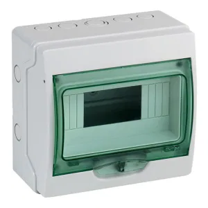 Распределительный шкаф Schneider Electric KAEDRA, 8 мод., IP65, навесной, пластик, дверь, с клеммами (ШНАЙДЕР) Распределительный шкаф Schneider Electric KAEDRA, 8 мод., IP65, навесной, пластик, дверь, с клеммами (ШНАЙДЕР)