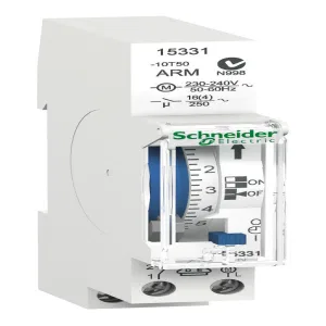 Schneider Electric Acti 9 IH 18 mm 7 дней 1 канал 15331 (ШНАЙДЕР) Schneider Electric Acti 9 IH 18 mm 7 дней 1 канал 15331 (ШНАЙДЕР)
