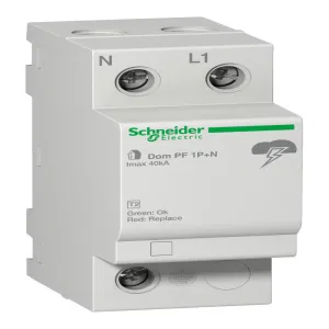 Schneider Electric 16375 PF устройство защиты от импульсных перенапряжений 1P+N 230 В (ШНАЙДЕР) Schneider Electric 16375 PF устройство защиты от импульсных перенапряжений 1P+N 230 В (ШНАЙДЕР)