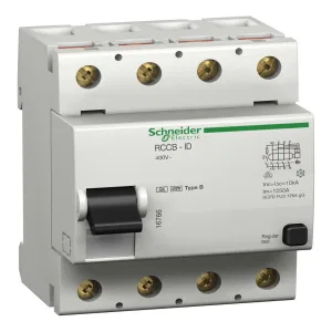 Schneider Electric Acti 9 УЗО 4P 40 А 30 мА (B) 16752 (ШНАЙДЕР) Schneider Electric Acti 9 УЗО 4P 40 А 30 мА (B) 16752 (ШНАЙДЕР)