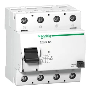 УЗО Schneider Electric Acti9 4P 125А 30мА (AC) (ШНАЙДЕР) УЗО Schneider Electric Acti9 4P 125А 30мА (AC) (ШНАЙДЕР)