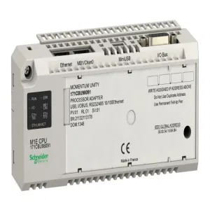 Schneider Electric 171CBU98091 — процессор Momentum Unity M1E Global Data (ШНАЙДЕР) Schneider Electric 171CBU98091 — процессор Momentum Unity M1E Global Data (ШНАЙДЕР)