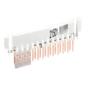 Schneider Electric 21501 Шинка гребенчатая 1P+N (шаг 9 мм) 12 модулей 80 А разрезаемая (ШНАЙДЕР) Schneider Electric 21501 Шинка гребенчатая 1P+N (шаг 9 мм) 12 модулей 80 А разрезаемая (ШНАЙДЕР)