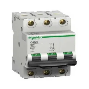 Автоматический выключатель Schneider Electric Acti9 3P 2А (C) 6кА (ШНАЙДЕР) Автоматический выключатель Schneider Electric Acti9 3P 2А (C) 6кА (ШНАЙДЕР)