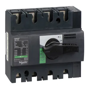 Schneider Electric 28911 Рубильник поворотный Interpact INS, 4 полюса, 125 А (ШНАЙДЕР) Schneider Electric 28911 Рубильник поворотный Interpact INS, 4 полюса, 125 А (ШНАЙДЕР)