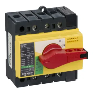 Рубильник Schneider Electric Interpact INS 40А 3P, фронтальное исполнение (ШНАЙДЕР) Рубильник Schneider Electric Interpact INS 40А 3P, фронтальное исполнение (ШНАЙДЕР)