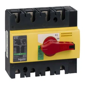 Рубильник Schneider Electric Interpact INS 160А 4P, фронтальное исполнение (ШНАЙДЕР) Рубильник Schneider Electric Interpact INS 160А 4P, фронтальное исполнение (ШНАЙДЕР)