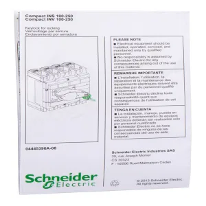 Schneider Electric 31087 — замок для блокировки Ronis/Profalux INS250 (ШНАЙДЕР) Schneider Electric 31087 — замок для блокировки Ronis/Profalux INS250 (ШНАЙДЕР)