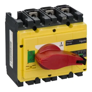 Рубильник Schneider Electric Interpact INS 250А 3P, фронтальное исполнение (ШНАЙДЕР) Рубильник Schneider Electric Interpact INS 250А 3P, фронтальное исполнение (ШНАЙДЕР)
