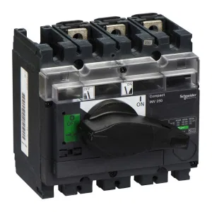 Schneider Electric 31166 рубильник Interpact INV 250 А, 3 полюса (ШНАЙДЕР) Schneider Electric 31166 рубильник Interpact INV 250 А, 3 полюса (ШНАЙДЕР)