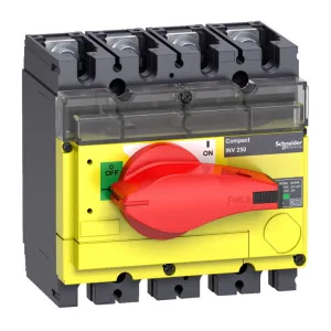 Рубильник Schneider Electric Interpact INV 160А 4P, фронтальное исполнение (ШНАЙДЕР) Рубильник Schneider Electric Interpact INV 160А 4P, фронтальное исполнение (ШНАЙДЕР)