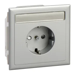 Розетка Schneider Electric THORSMAN, в кабель-канал монтаж, с заземлением, со шторками, металлик, 5975002 (ШНАЙДЕР) Розетка Schneider Electric THORSMAN, в кабель-канал монтаж, с заземлением, со шторками, металлик, 5975002 (ШНАЙДЕР)
