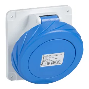 Schneider Electric 81278 розетка промышленная 63 А, 2P+PEN, IP67, 220–230 В (ШНАЙДЕР) Schneider Electric 81278 розетка промышленная 63 А, 2P+PEN, IP67, 220–230 В (ШНАЙДЕР)
