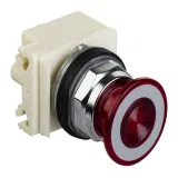 Кнопка Schneider Electric Harmony 30 мм, 230В, IP66, Красный