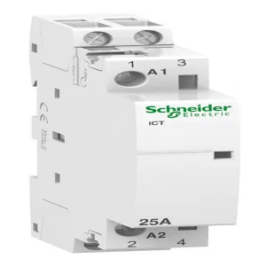 Модульный контактор Schneider Electric iCT 2P 25А 230/240В AC (ШНАЙДЕР) Модульный контактор Schneider Electric iCT 2P 25А 230/240В AC (ШНАЙДЕР)