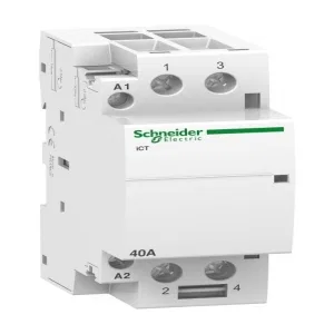 Модульный контактор Schneider Electric iCT 2P 40А 230/240В AC (ШНАЙДЕР) Модульный контактор Schneider Electric iCT 2P 40А 230/240В AC (ШНАЙДЕР)