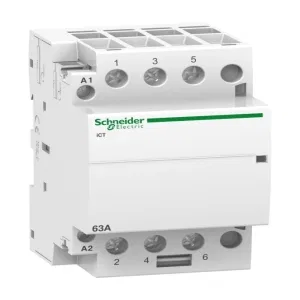 Модульный контактор Schneider Electric iCT 3P 63А 400/240В AC (ШНАЙДЕР) Модульный контактор Schneider Electric iCT 3P 63А 400/240В AC (ШНАЙДЕР)