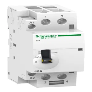 Модульный контактор Schneider Electric iCT 2P 40А 230/24В AC (ШНАЙДЕР) Модульный контактор Schneider Electric iCT 2P 40А 230/24В AC (ШНАЙДЕР)