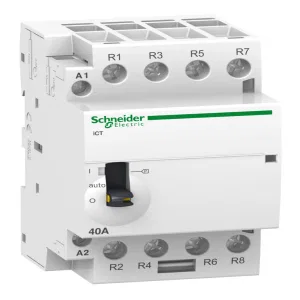 Модульный контактор Schneider Electric iCT 4P 63А 400/24В AC (ШНАЙДЕР) Модульный контактор Schneider Electric iCT 4P 63А 400/24В AC (ШНАЙДЕР)