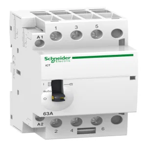 Модульный контактор Schneider Electric iCT 3P 40А 400/240В AC (ШНАЙДЕР) Модульный контактор Schneider Electric iCT 3P 40А 400/240В AC (ШНАЙДЕР)