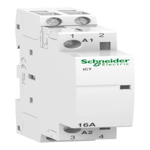 Модульный контактор Schneider Electric iCT 2P 16А 230/12В AC (ШНАЙДЕР) Модульный контактор Schneider Electric iCT 2P 16А 230/12В AC (ШНАЙДЕР)