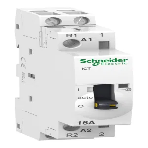 Модульный контактор Schneider Electric iCT 2P 16А 230/240В AC (ШНАЙДЕР) Модульный контактор Schneider Electric iCT 2P 16А 230/240В AC (ШНАЙДЕР)