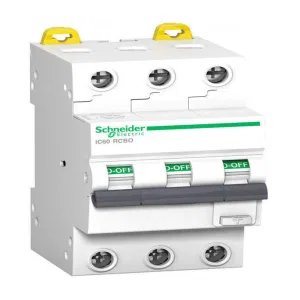 Дифавтомат Schneider Electric Acti9 3P 13А ( C ) 6 кА, 30 мА ( A ), A9D67313 (ШНАЙДЕР) Дифавтомат Schneider Electric Acti9 3P 13А ( C ) 6 кА, 30 мА ( A ), A9D67313 (ШНАЙДЕР)
