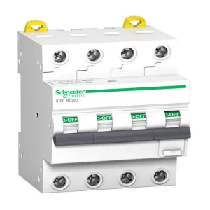 Дифавтомат Schneider Electric Acti9 4P 13А ( C ) 6 кА, 30 мА ( A-SI ), A9D77413 (ШНАЙДЕР) Дифавтомат Schneider Electric Acti9 4P 13А ( C ) 6 кА, 30 мА ( A-SI ), A9D77413 (ШНАЙДЕР)