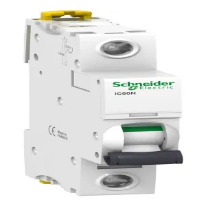 Schneider Electric Acti 9 iC60N A9F73102: автоматический выключатель 1P 2 А (B), 50 кА (ШНАЙДЕР) Schneider Electric Acti 9 iC60N A9F73102: автоматический выключатель 1P 2 А (B), 50 кА (ШНАЙДЕР)