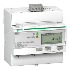 Schneider Electric A9MEM3250R счетчик электроэнергии однотарифный, трехфазный, 5 А, ЖКИ, класс точности 0,5S (ШНАЙДЕР) Schneider Electric A9MEM3250R счетчик электроэнергии однотарифный, трехфазный, 5 А, ЖКИ, класс точности 0,5S (ШНАЙДЕР)