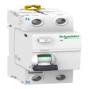 Schneider Electric A9R61225 Устройство защитного отключения (УЗО) Acti 9, 2 полюса, 25 А, 30 мА, тип A (ШНАЙДЕР) Schneider Electric A9R61225 Устройство защитного отключения (УЗО) Acti 9, 2 полюса, 25 А, 30 мА, тип A (ШНАЙДЕР)