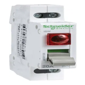 Schneider Electric iSW Выключатель нагрузки с индикатором Acti 9 2П 32 A, красный A9S61232 (ШНАЙДЕР) Schneider Electric iSW Выключатель нагрузки с индикатором Acti 9 2П 32 A, красный A9S61232 (ШНАЙДЕР)