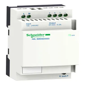 Schneider Electric ABL8MEM24012 — модульный блок питания 24 В 1,2 А (ШНАЙДЕР) Schneider Electric ABL8MEM24012 — модульный блок питания 24 В 1,2 А (ШНАЙДЕР)