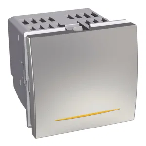 Светорегулятор клавишный Schneider Electric ALTIRA, 350 Вт, металлик (ШНАЙДЕР) Светорегулятор клавишный Schneider Electric ALTIRA, 350 Вт, металлик (ШНАЙДЕР)