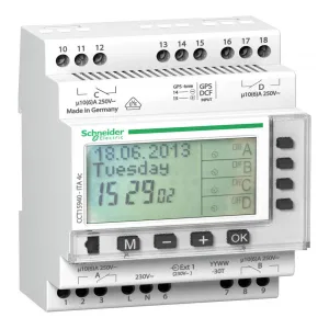 Schneider Electric CCT15940 - программируемое реле времени Acti 9 ITA, 4 канала (ШНАЙДЕР) Schneider Electric CCT15940 - программируемое реле времени Acti 9 ITA, 4 канала (ШНАЙДЕР)