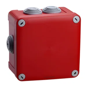 Коробка соединительная MUREVA 105x105x65 IP55 красная (ШНАЙДЕР) Коробка соединительная MUREVA 105x105x65 IP55 красная (ШНАЙДЕР)