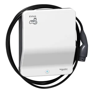 Schneider Electric EVlink Wallbox Plus EVH3S3P0CK, кабель T2, 1 фаза, 3,7 кВт (ШНАЙДЕР) Schneider Electric EVlink Wallbox Plus EVH3S3P0CK, кабель T2, 1 фаза, 3,7 кВт (ШНАЙДЕР)