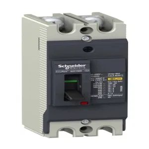 Силовой автомат Schneider Electric Easypact EZC 100, TM-D, 30кА, 2P, 63А (ШНАЙДЕР) Силовой автомат Schneider Electric Easypact EZC 100, TM-D, 30кА, 2P, 63А (ШНАЙДЕР)