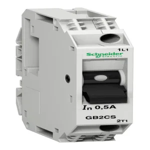Автоматический выключатель Schneider Electric TeSys 1P 0.5А 50кА, GB2CS05 (ШНАЙДЕР) Автоматический выключатель Schneider Electric TeSys 1P 0.5А 50кА, GB2CS05 (ШНАЙДЕР)