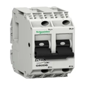 Автоматический выключатель Schneider Electric TeSys GB2 2P 8А 1.5кА (ШНАЙДЕР) Автоматический выключатель Schneider Electric TeSys GB2 2P 8А 1.5кА (ШНАЙДЕР)