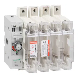 Рубильник с предохранителем Schneider Electric TeSys GS 125А 4P, 22X58 (ШНАЙДЕР) Рубильник с предохранителем Schneider Electric TeSys GS 125А 4P, 22X58 (ШНАЙДЕР)
