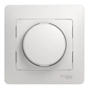 Schneider Electric GLOSSA GSL000137 - светорегулятор поворотно-нажимной, белый (ШНАЙДЕР) Schneider Electric GLOSSA GSL000137 - светорегулятор поворотно-нажимной, белый (ШНАЙДЕР)