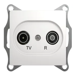 Schneider Electric GSL000194 Розетка ТВ-FM, одиночная, белый, Glossa (ШНАЙДЕР) Schneider Electric GSL000194 Розетка ТВ-FM, одиночная, белый, Glossa (ШНАЙДЕР)