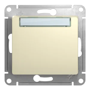 Schneider Electric GSL000219 — кнопочный выключатель 1-клавишный, бежевый (ШНАЙДЕР) Schneider Electric GSL000219 — кнопочный выключатель 1-клавишный, бежевый (ШНАЙДЕР)