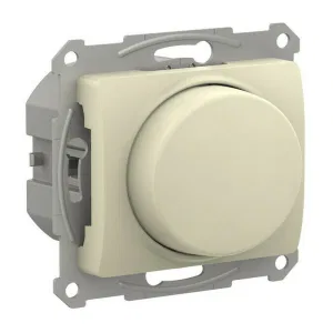 GLOSSA СВЕТОРЕГУЛЯТОР (диммер) повор-нажим, LED, RC, 315Вт, мех., БЕЖЕВЫЙ (ШНАЙДЕР) GLOSSA СВЕТОРЕГУЛЯТОР (диммер) повор-нажим, LED, RC, 315Вт, мех., БЕЖЕВЫЙ (ШНАЙДЕР)