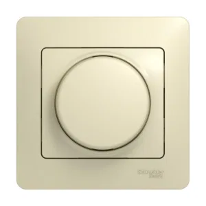Светорегулятор поворотно-нажимной Schneider Electric GLOSSA, 600 Вт, бежевый (ШНАЙДЕР) Светорегулятор поворотно-нажимной Schneider Electric GLOSSA, 600 Вт, бежевый (ШНАЙДЕР)